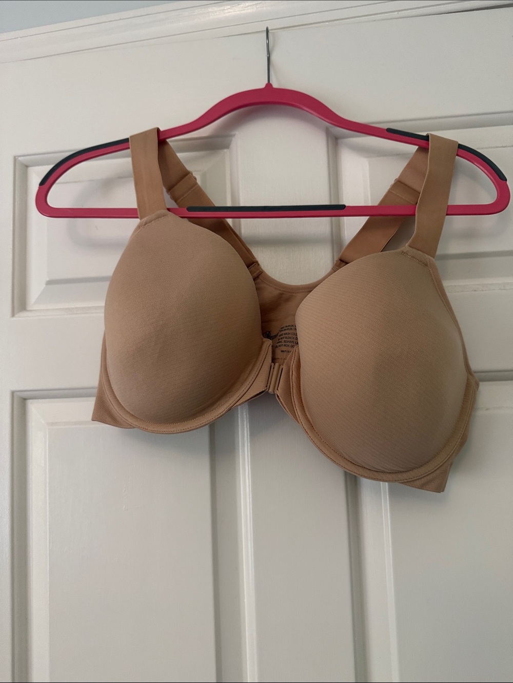 Paramour Nude T-Shirt Bra with Front Closure